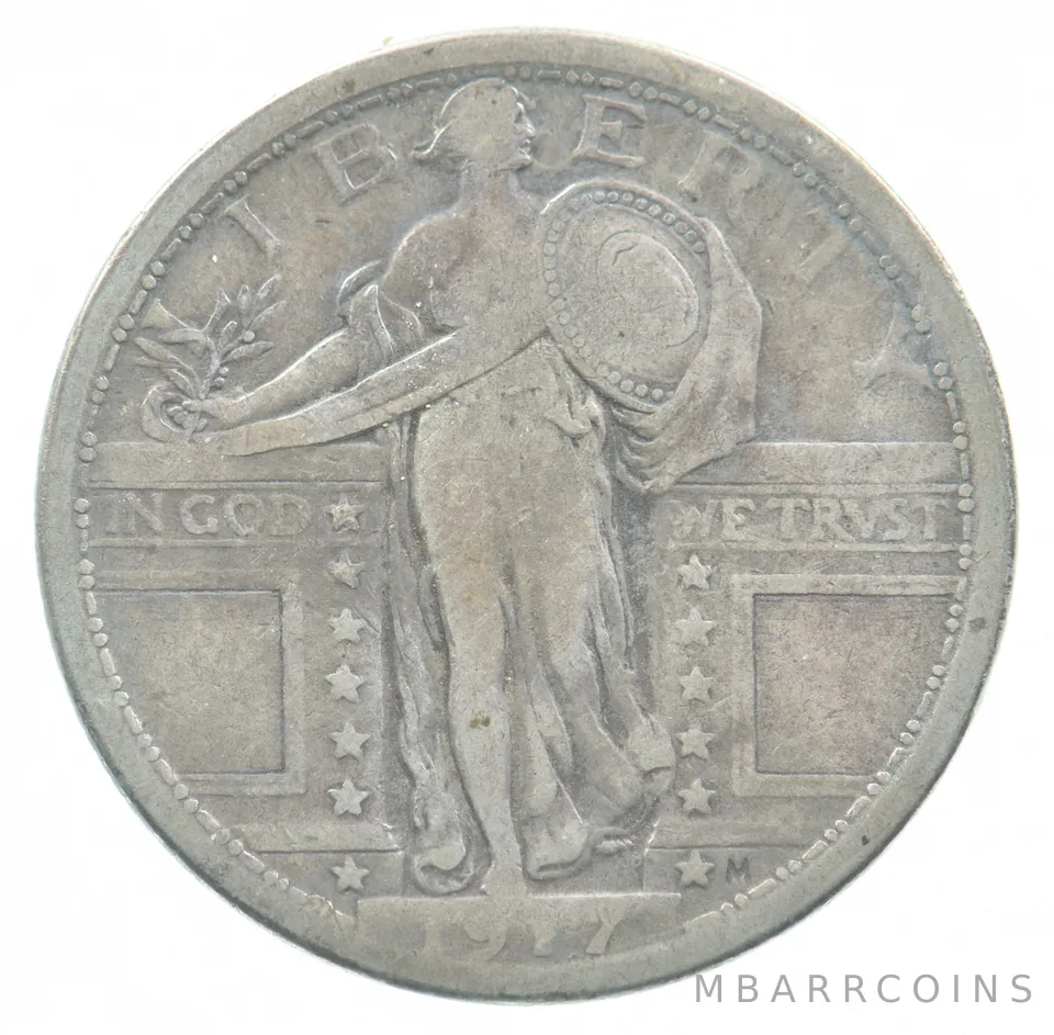 1917 Standing Liberty Quarter Type 1 *4759