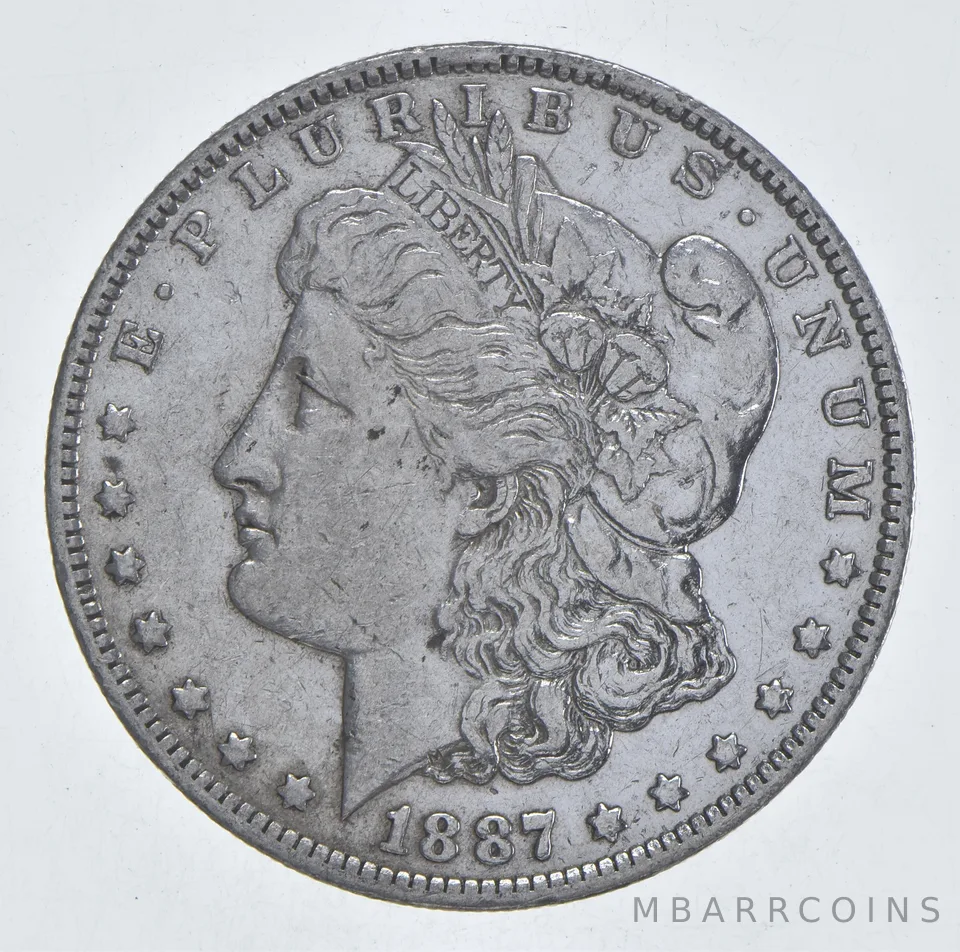 Better 1887-O Morgan Silver Dollar - 90% US Coin - Nice Coin *417
