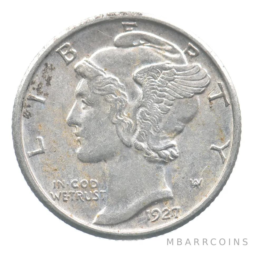 1927 Mercury Dime *9670