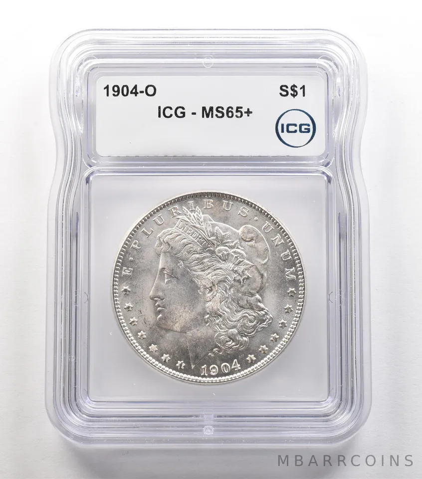 1904-O Morgan Silver Dollar MS65+ ICG *6677