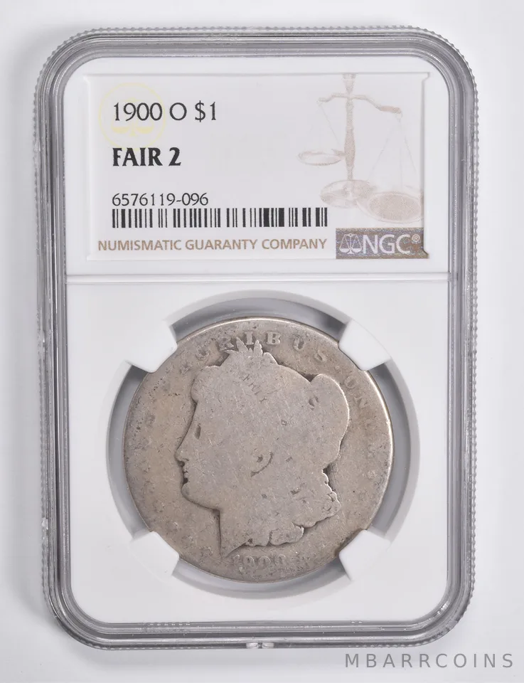 FAIR 2 1900-O Morgan Silver Dollar NGC Lowball Low Ball *4579