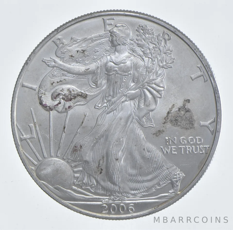 Better Date 2006 American Silver Eagle 1 Troy Oz .999 Fine Silver *410
