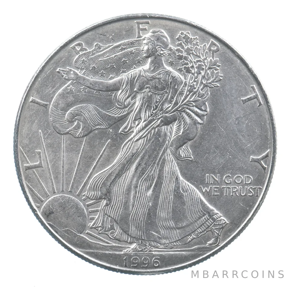 Better Date 1996 American Silver Eagle 1 Troy Oz .999 Fine Silver *678