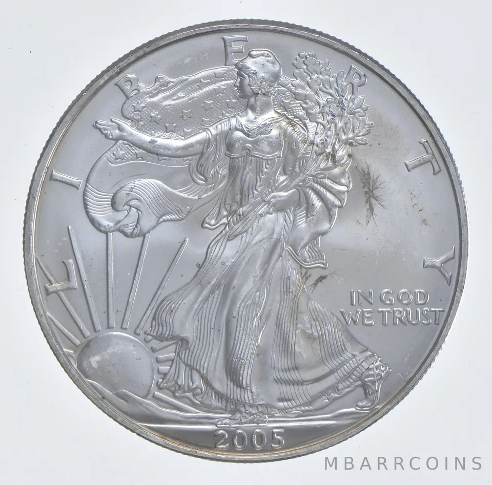 Better Date 2005 American Silver Eagle 1 Troy Oz .999 Fine Silver *532
