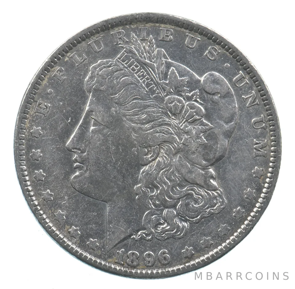 Early - 1896 Morgan Silver Dollar - 90% US Coin *513