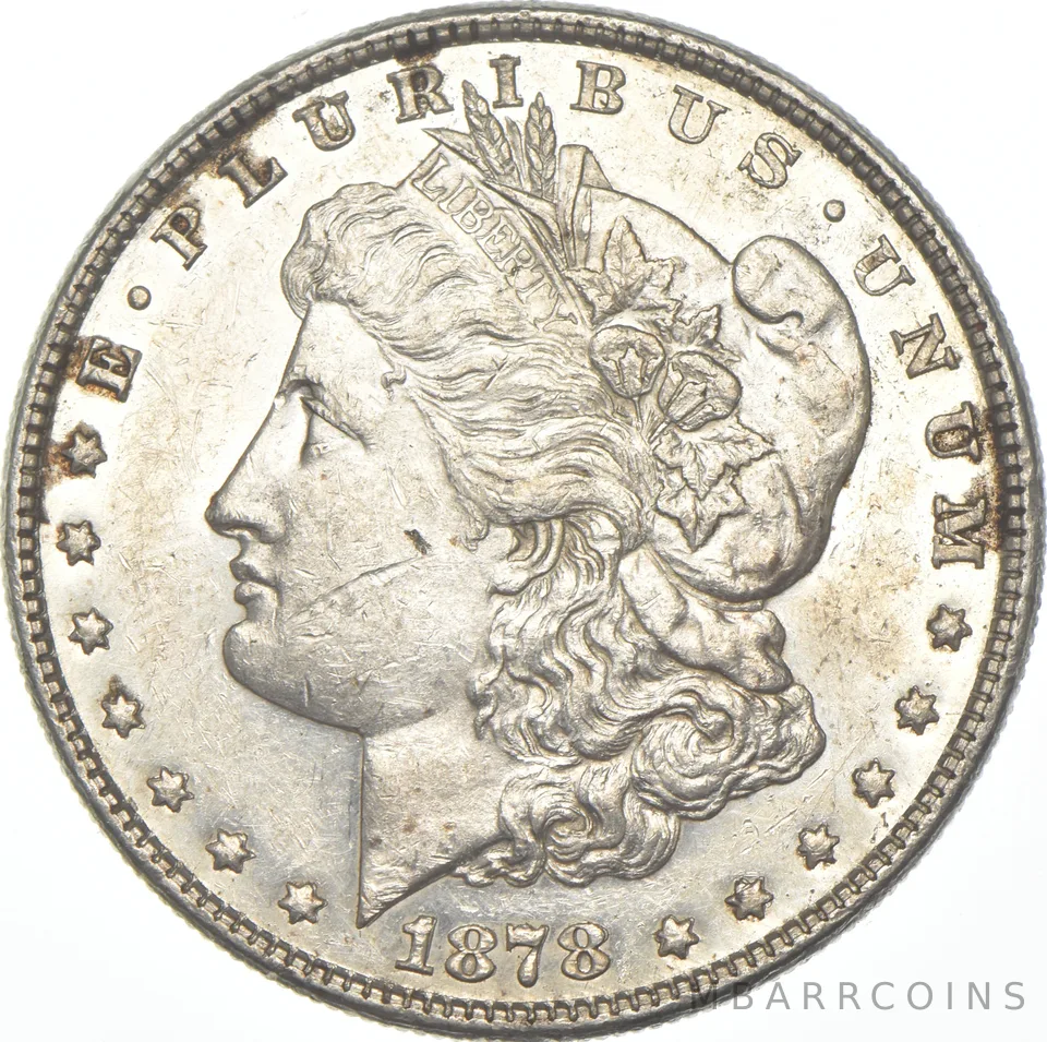 1878 Morgan Silver Dollar VAM 19 8 TF DOUBLE Date 8TF *7968