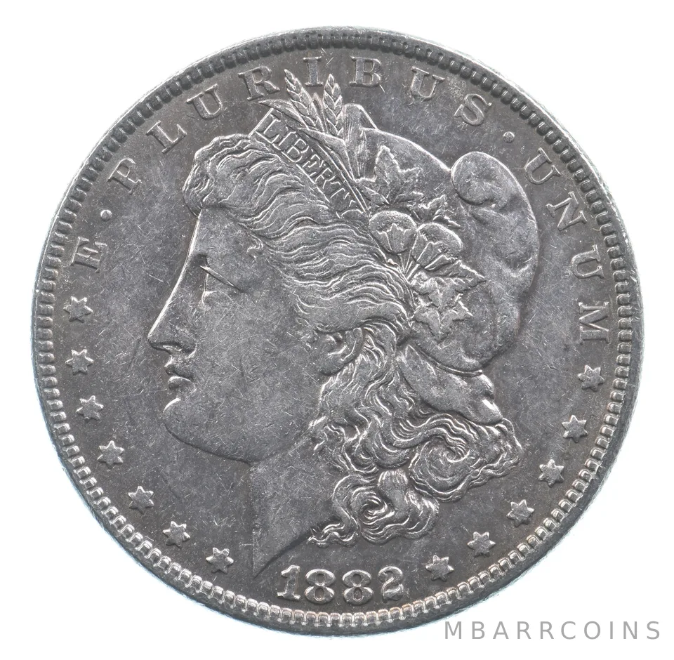 Better 1882 Morgan Silver Dollar - 90% US Coin - Nice Coin *547
