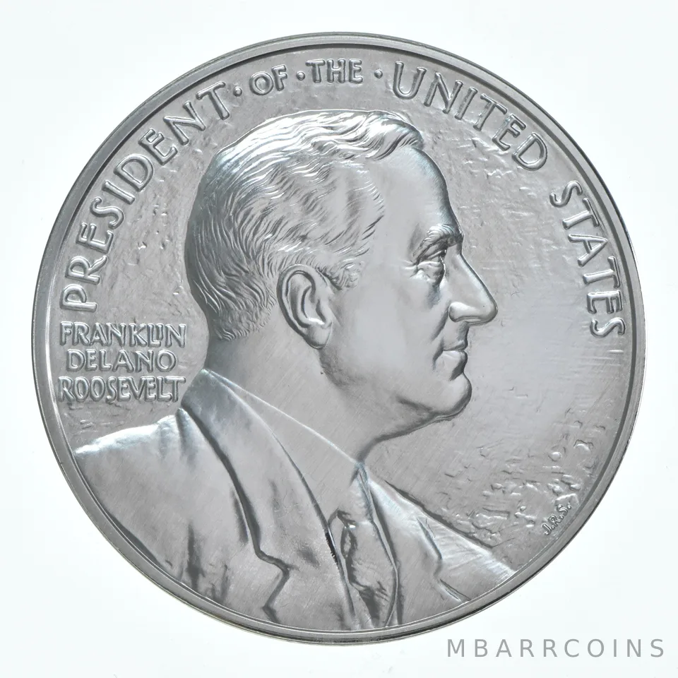 (2014) Silver Medal Franklin Roosevelt