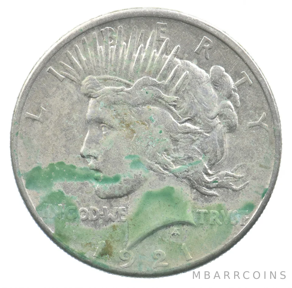 1921 Peace Silver Dollar High Relief *4836