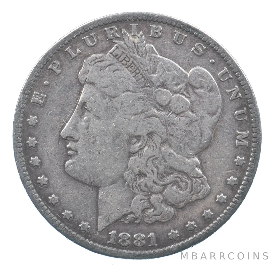 Early - 1881-O Morgan Silver Dollar - 90% US Coin *912