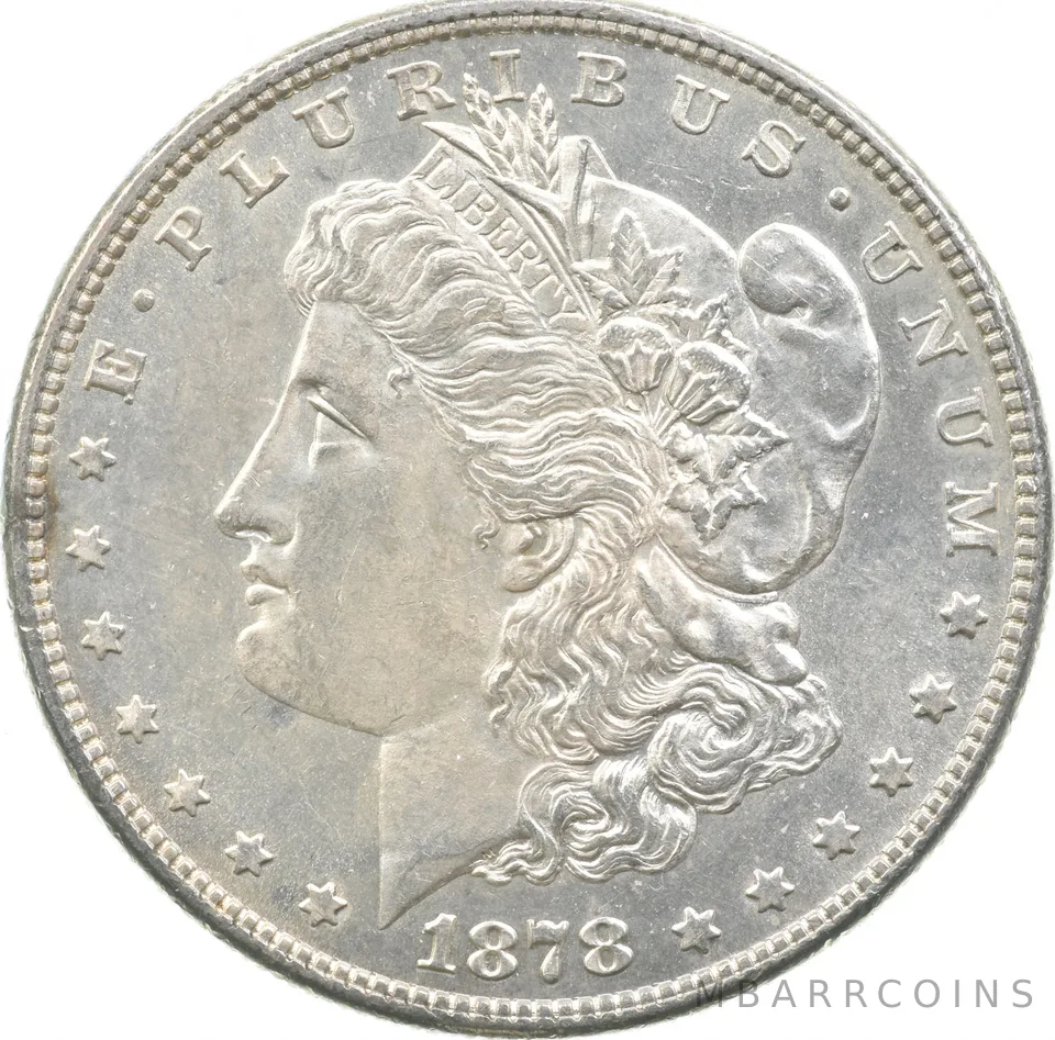 1878 7TF Rev Of 78 Morgan Silver Dollar *1796