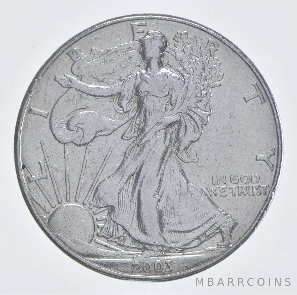 Better Date 2003 American Silver Eagle 1 Troy Oz .999 Fine Silver *601