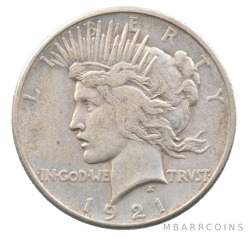 1921 Peace Silver Dollar a2800