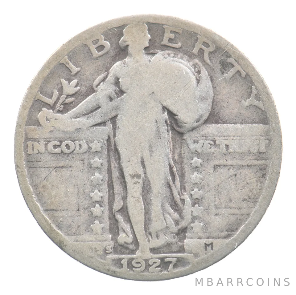 1927-S Standing Liberty Quarter *4452