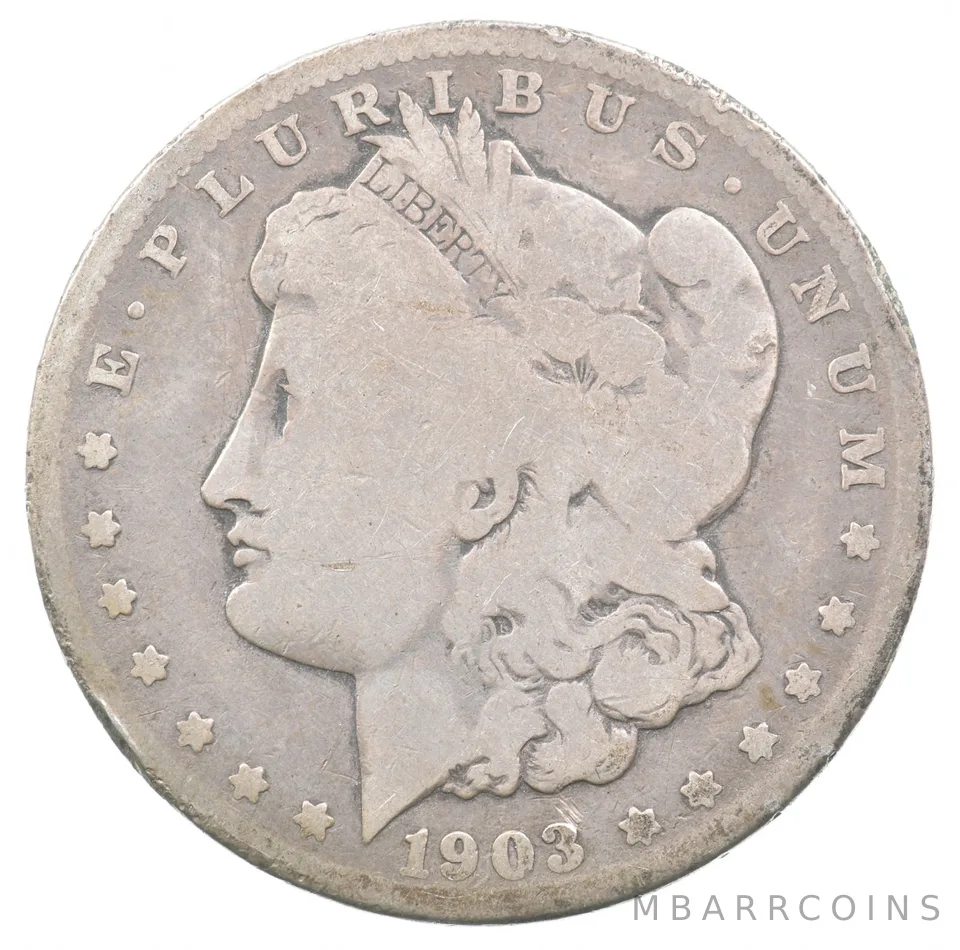1903-S Micro S Morgan Silver Dollar a6682