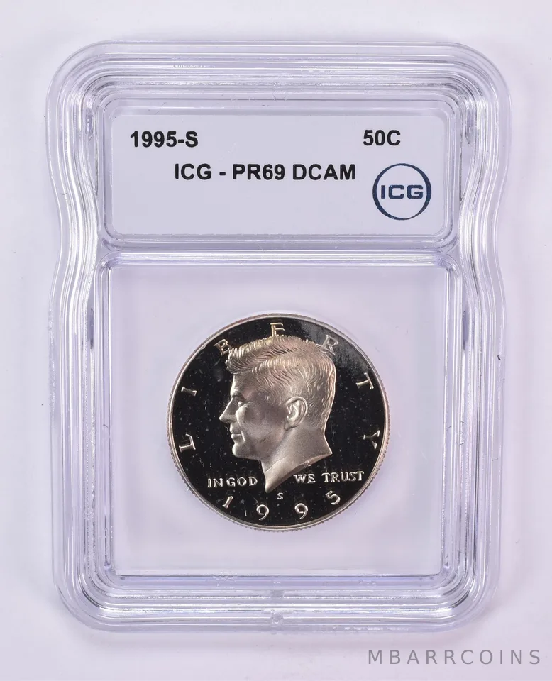 1995-S Kennedy Half Dollar PR69 DCAM ICG