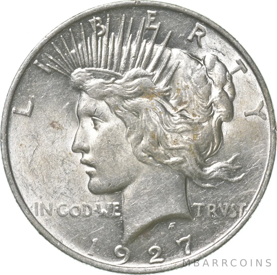 1927-D Peace Silver Dollar *3130