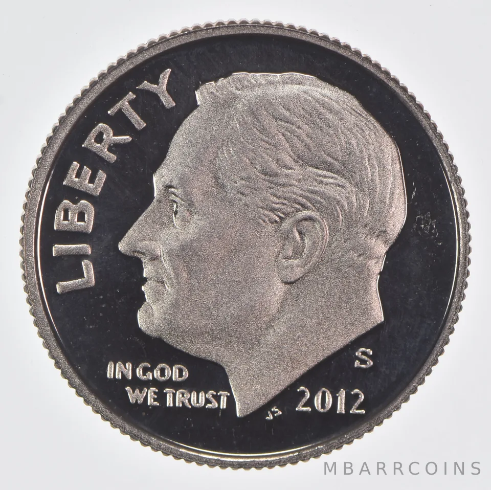 2012-S Roosevelt Dime CLAD Proof