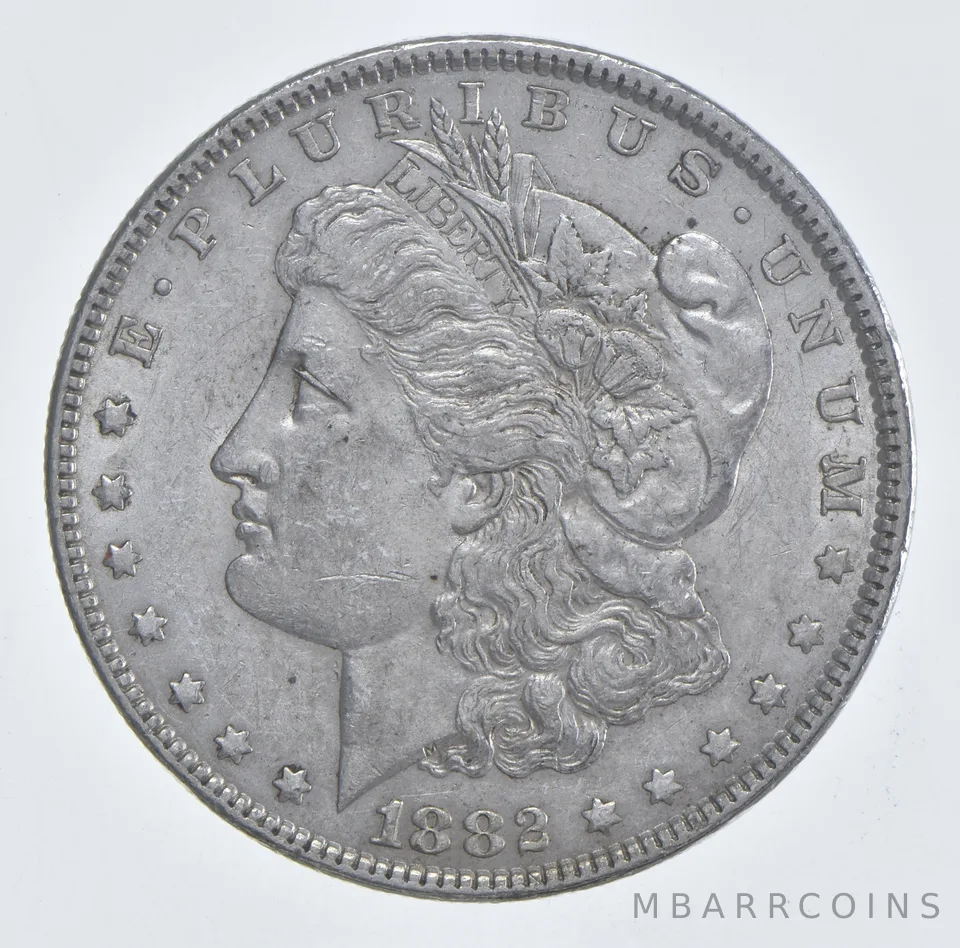 1882 Morgan Silver Dollar Estate Coin Collection *227