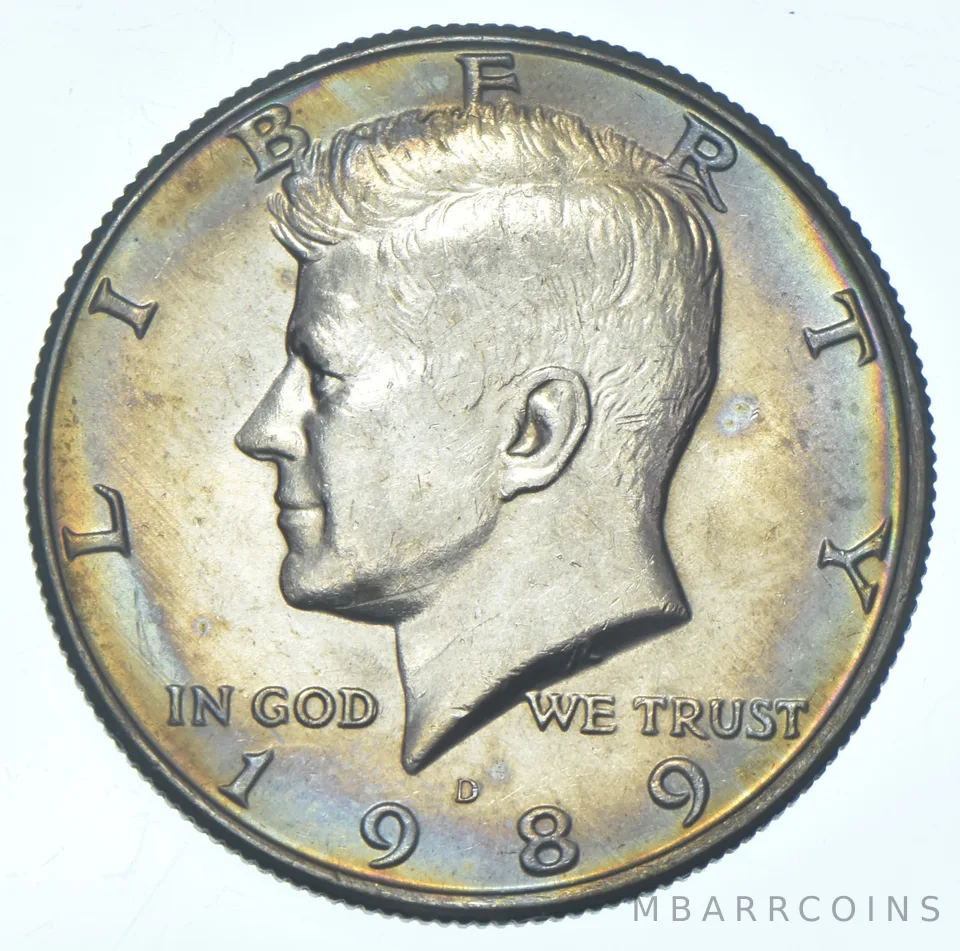 1989-D Kennedy Half Dollar a0370