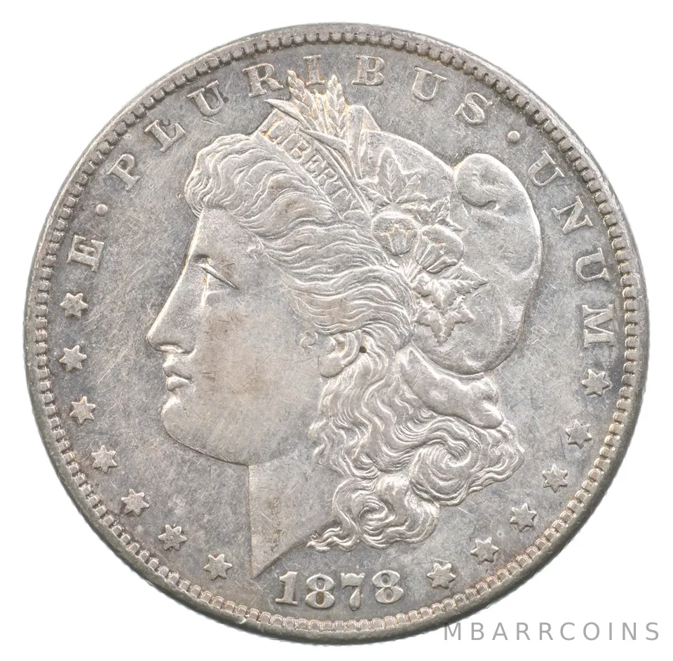 1878-CC Morgan Silver Dollar a3943