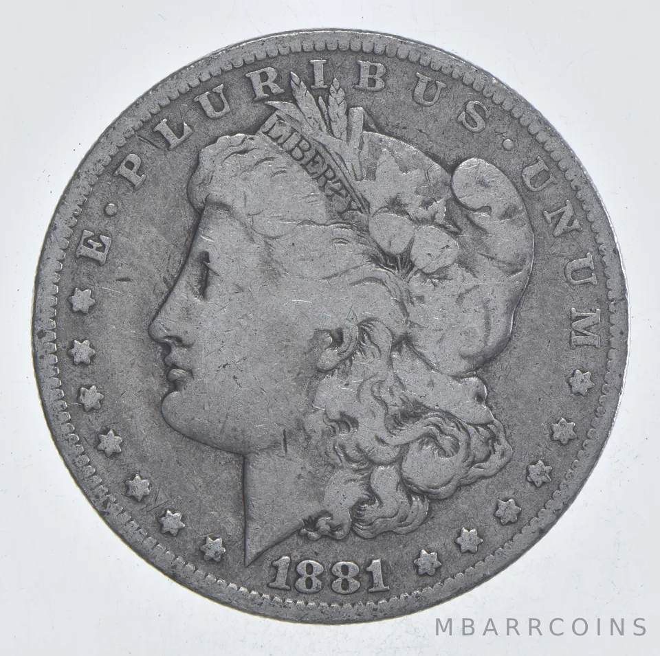 Early - 1881-O Morgan Silver Dollar - 90% US Coin *986