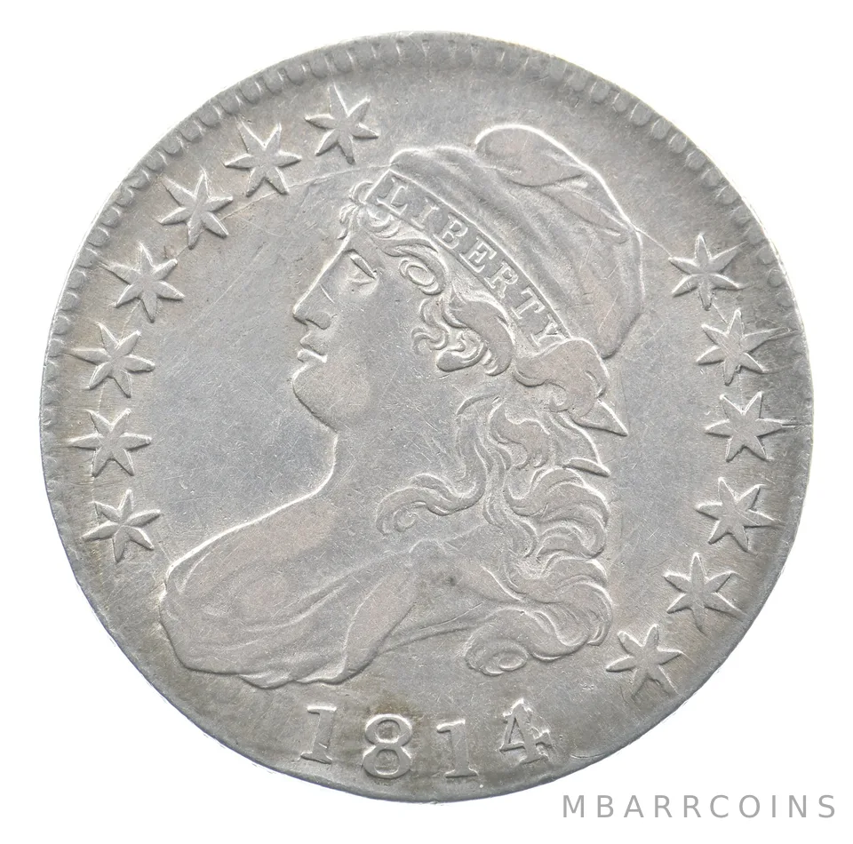 1814/3 Capped Bust Half Dollar O-101A R2 *5088