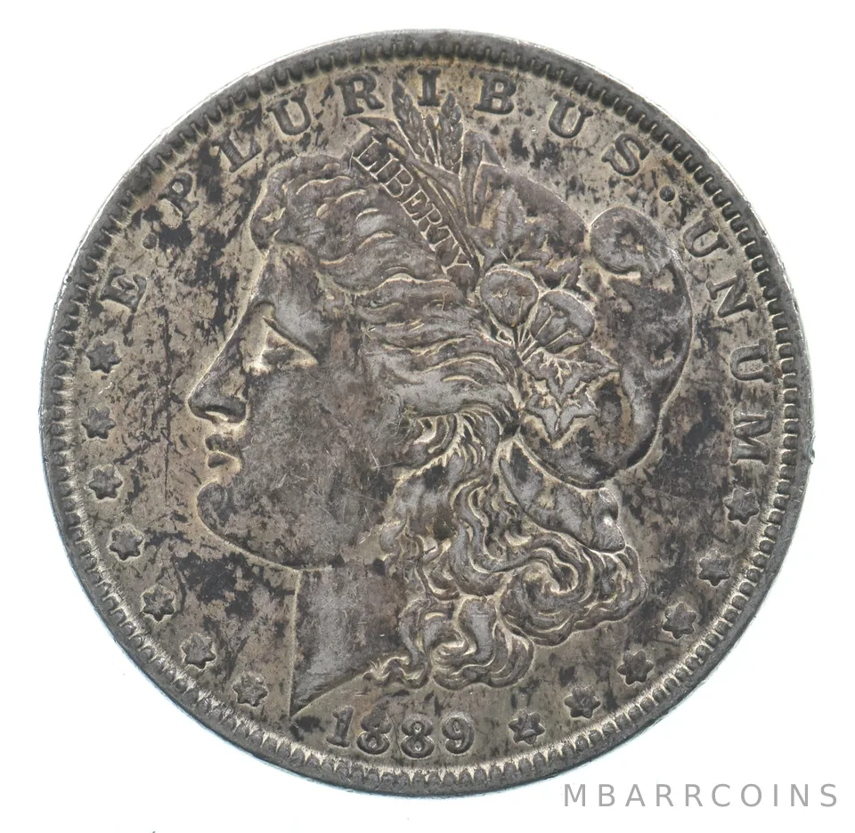 Early - 1889 Morgan Silver Dollar - 90% US Coin *635