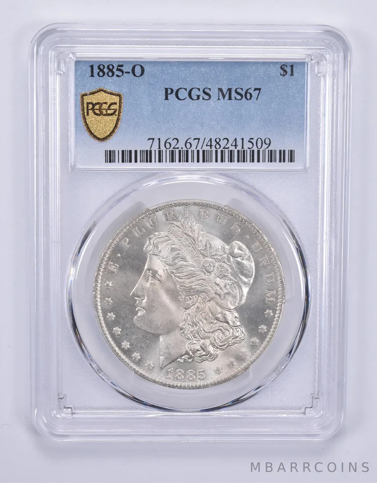 1885-O Morgan Silver Dollar MS67 PCGS PQ ++ *9598