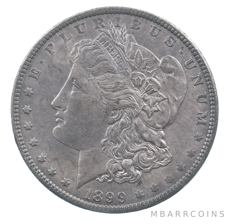 Better 1899-O Morgan Silver Dollar - 90% US Coin - Nice Coin *348