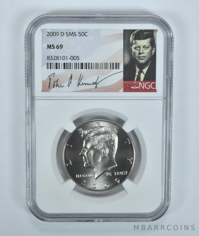 2009-D SMS Kennedy Half Dollar MS69 NGC Special Label