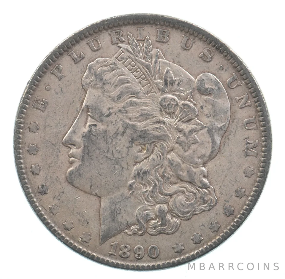 Early - 1890 Morgan Silver Dollar - 90% US Coin *913