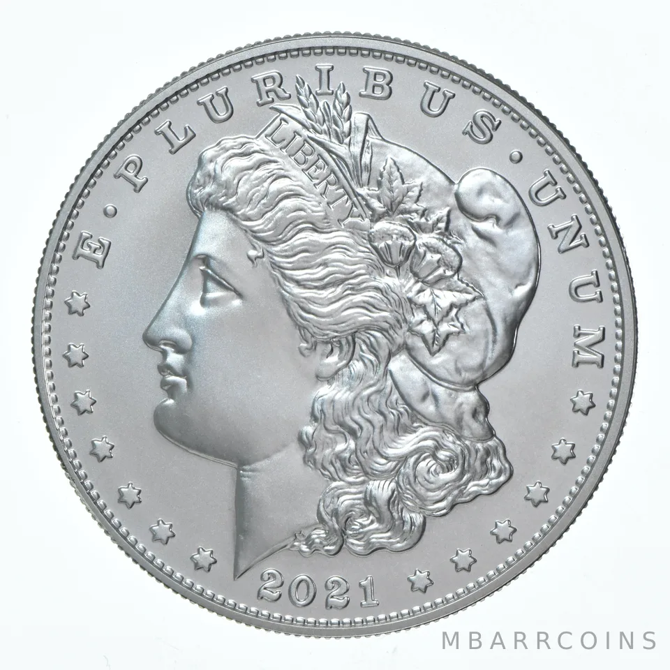 2021-S Morgan Silver Dollar Unc .999 Silver