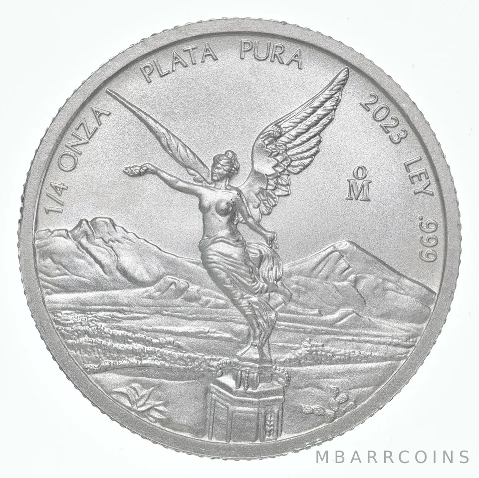 2023 Mo Mexico 1/4 Onza Silver Libertad