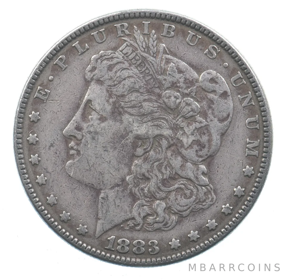 Early - 1883 Morgan Silver Dollar - 90% US Coin *011