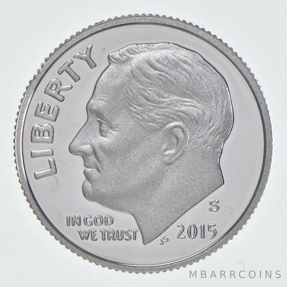 2015-S Roosevelt Dime Proof 90% Silver