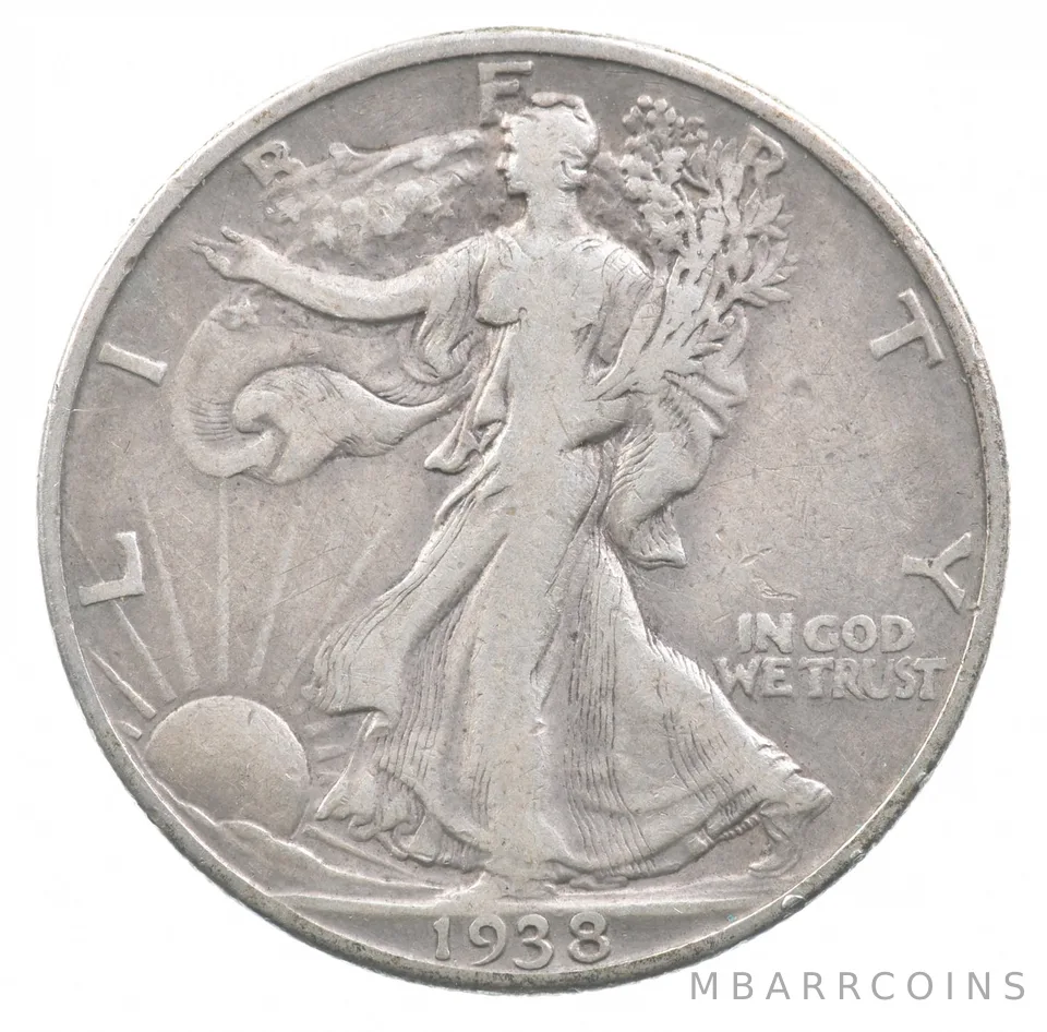 1938-D Walking Liberty Half Dollar *6692