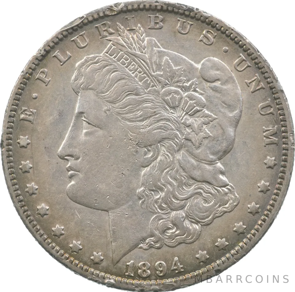 1894-O Morgan Silver Dollar a8214