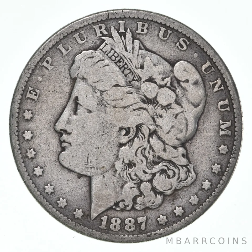 G/VG 1887 (P) Morgan Silver Dollar (1 coin)