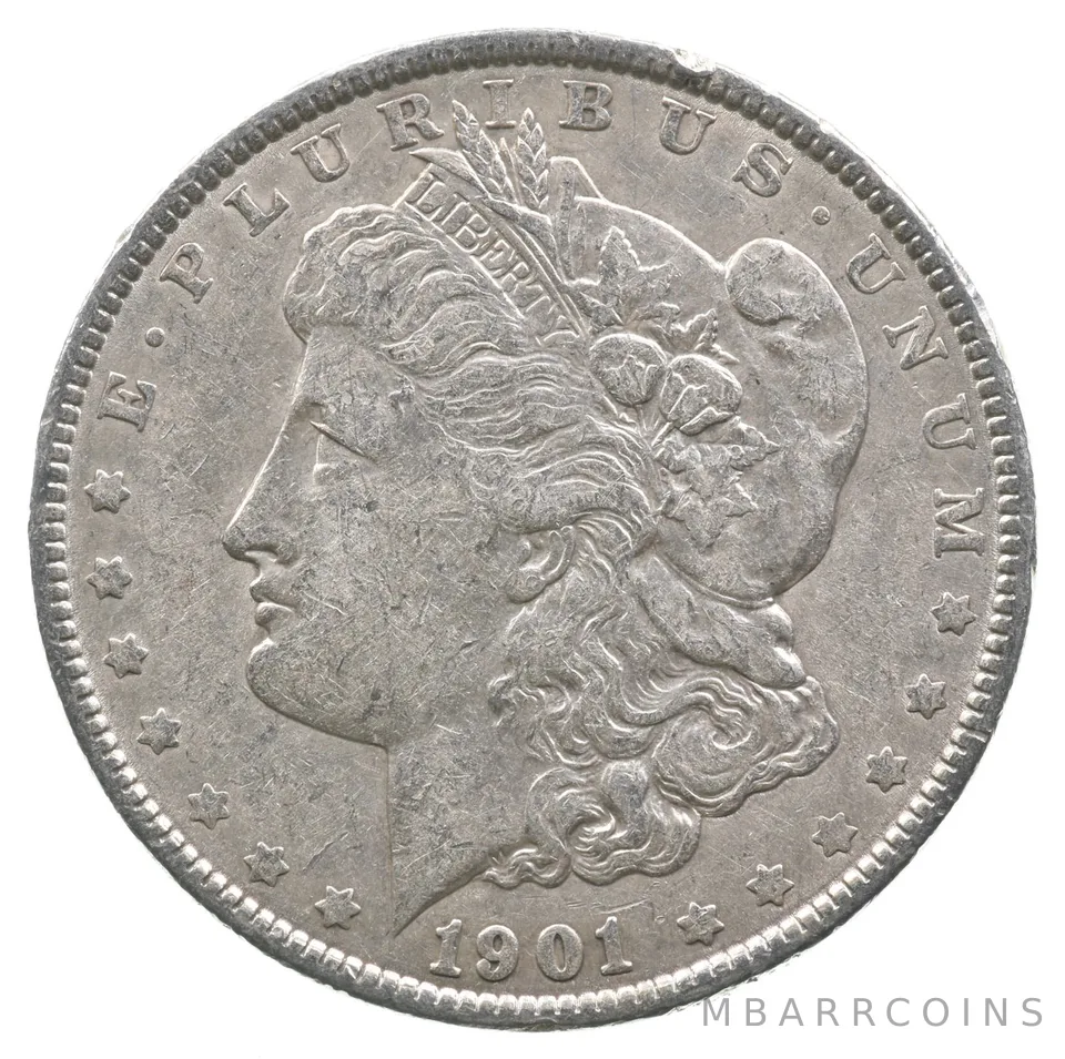 1901 Morgan Silver Dollar *3459