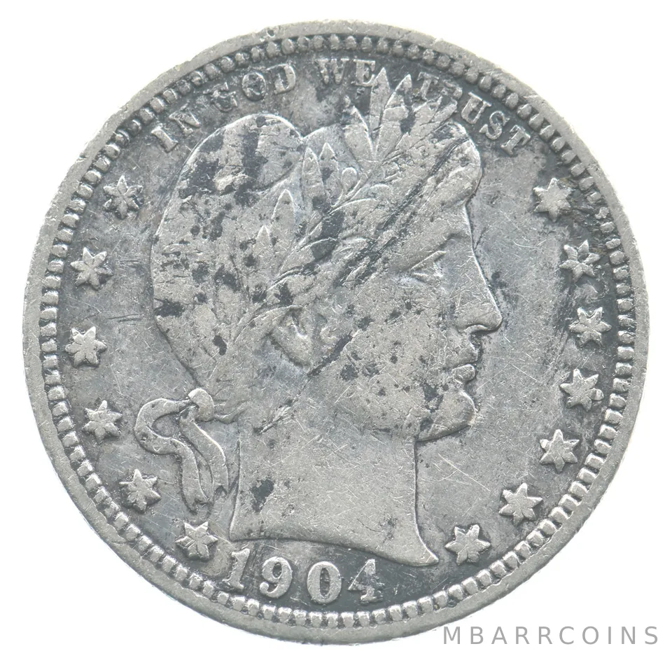 1904 Barber Quarter *4736