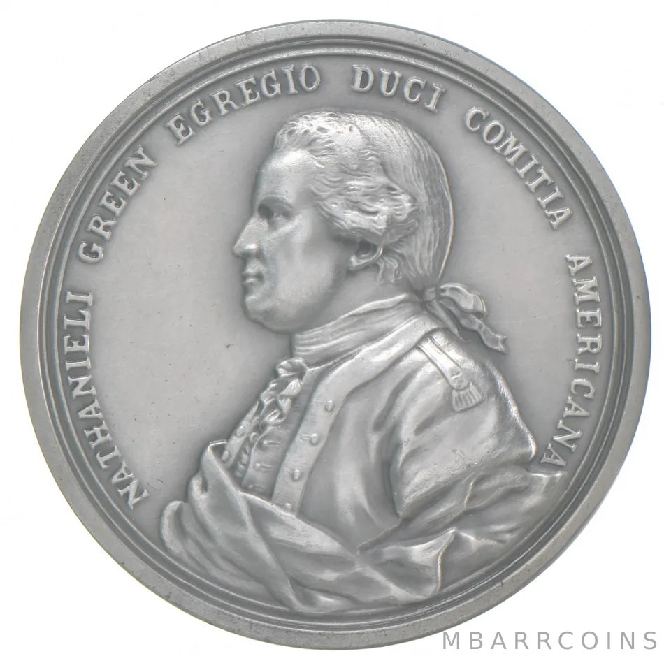 US Mint America's 1st Medals Nathanieli Green 38mm Official Treasury Medal