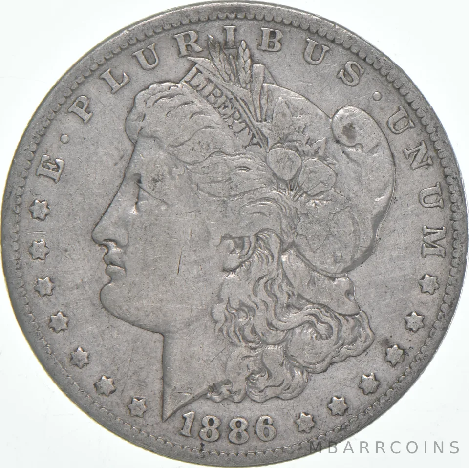 VG/F 1886-O Morgan Silver Dollar (1 coin)