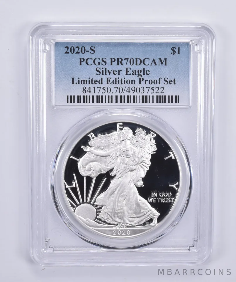 2020-S American Silver Eagle Limited Edition Silver Proof Set PR70 PCGS