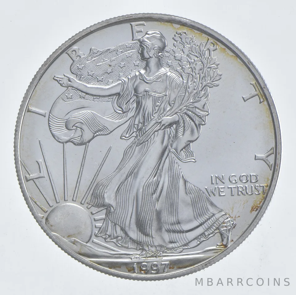Better Date 1997 American Silver Eagle 1 Troy Oz .999 Fine Silver *719