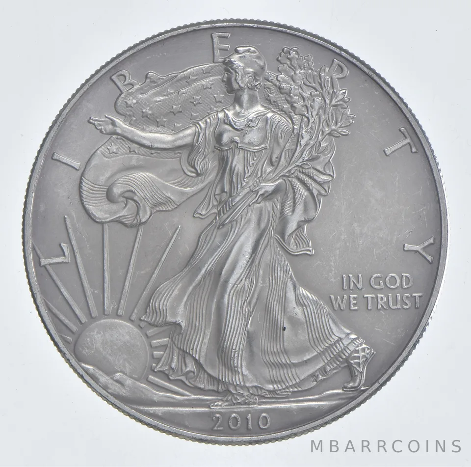 Better Date 2010 American Silver Eagle 1 Troy Oz .999 Fine Silver *563