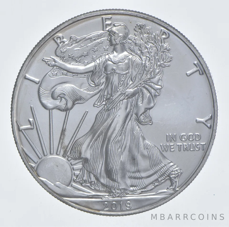 Better Date 2019 American Silver Eagle 1 Troy Oz .999 Fine Silver *506