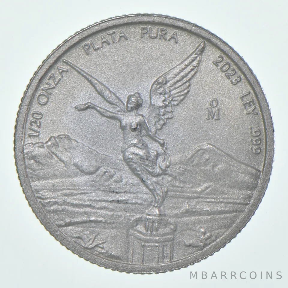 2023 Mo Mexico 1/20 Onza Silver Libertad