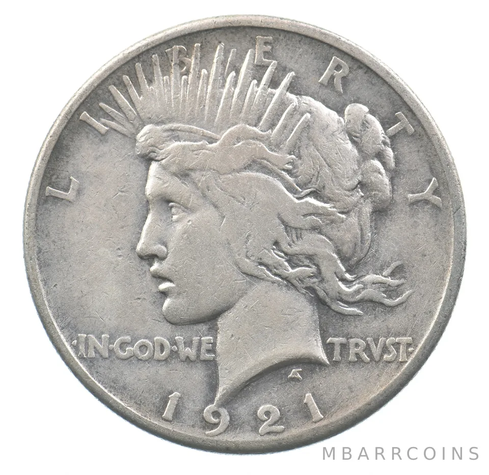 1921 Peace Silver Dollar High Relief *2275