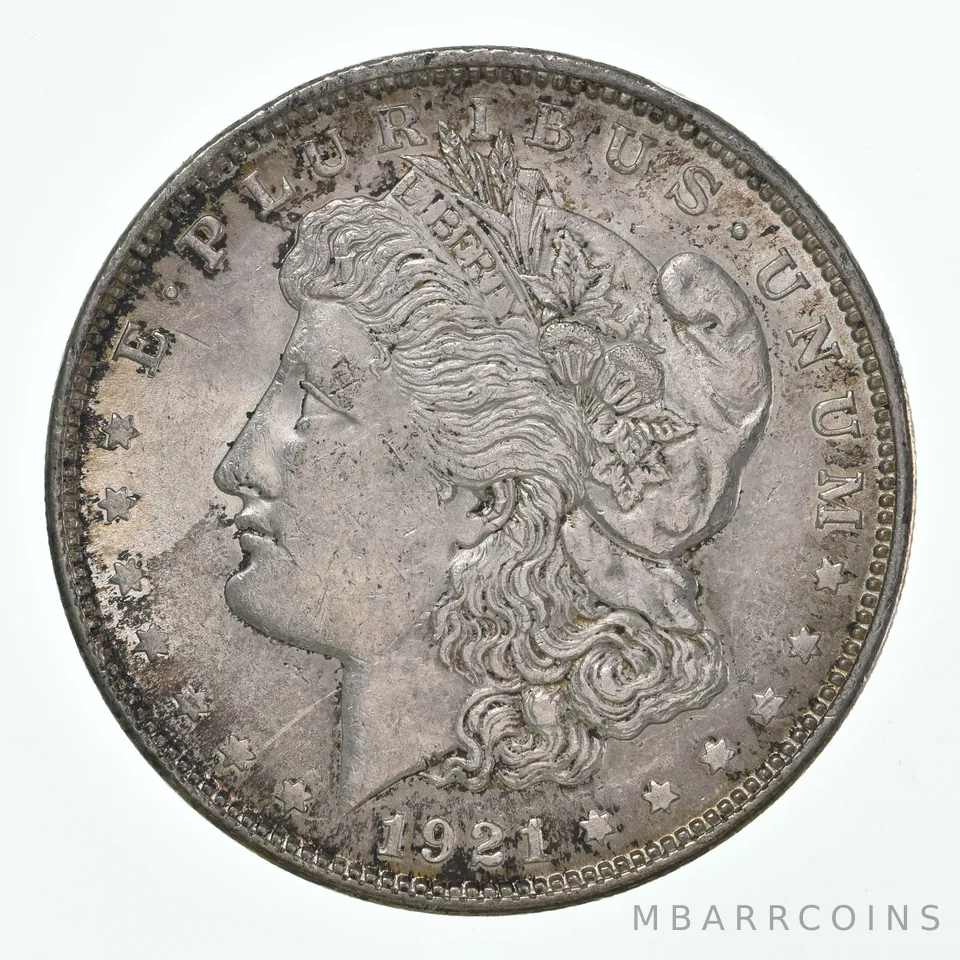 1921 Morgan Silver Dollar - Great Tone a2511